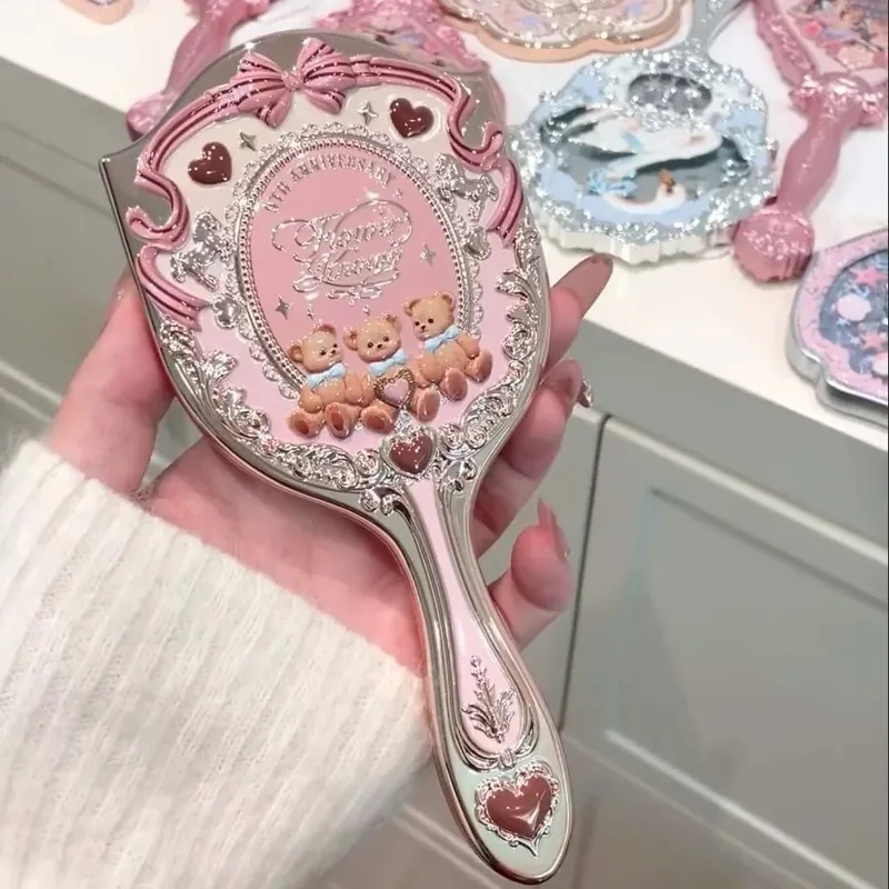 Flower Knows מברשות יום השנה ה-9 משוט שיער מברשות כרית אוויר מסרק שיער 17*8 ס"מ מחזיק מברשת Flowernows
