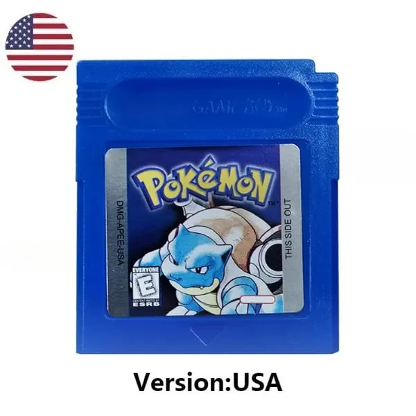 Sok stílusú Pokémon Vörös Kék Kristály Arany Zöld Ezüst Sárga GBC játékkártya 16 bites videojáték kazettás konzolkártya GB/SP — image 9