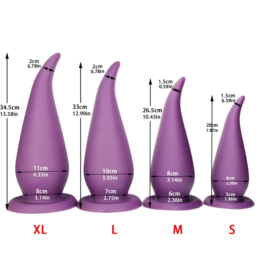 Tapón Anal súper grueso de 6/8/10/11cm, tapón Anal Extra largo, consolador con forma de Fisting, juguete sexual de penetración Anal para mujeres y hombres, masaje de próstata