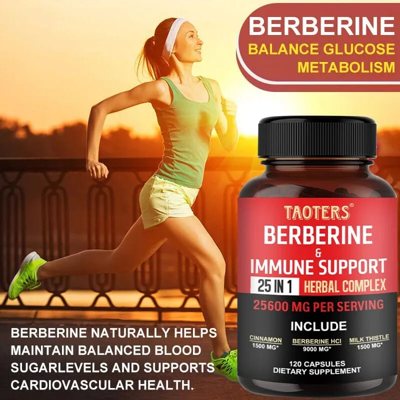 Berberine Capsules Contain Ceylon Cinnamon and Milk Thistle To Support Glucose Balance Liver Health Digestion and Weight Loss — image 6