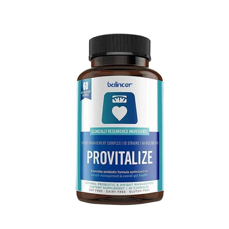 Provitalize Capsules - Women Probiotics + Moringa Weight Management Immune Health & Gut Health Support 30/60/120 Caps