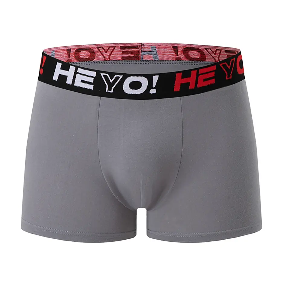 4/10 Piece Set Of Multi-color Men's Underwear Comfortable And Soft Cotton Flat Angle Pants Elastic Waist Sports Base Shorts