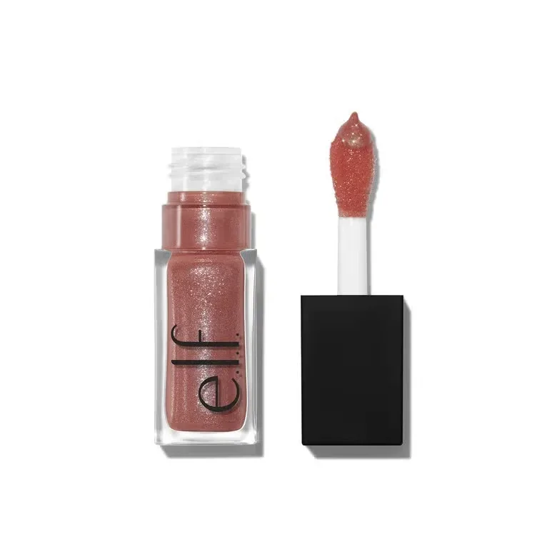 New Elf 8 χρωμάτων Lip Gloss & Πολύχρωμο ρουζ σε πούδρα λεπτής υφής Ελαφρύ Ενυδατικό Θρεπτικό Lip Balm Care Cosmetics