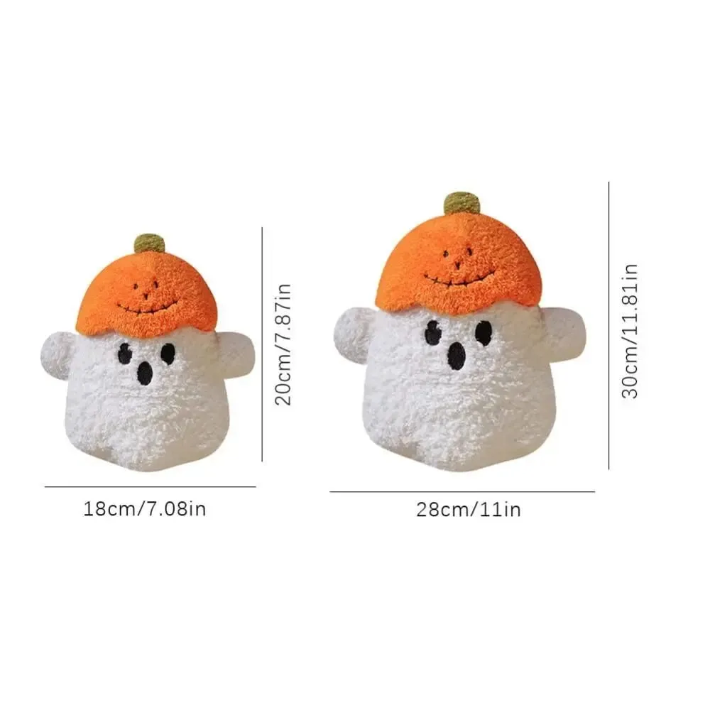 Cozy Ghost dekoratív párna ölelés párna szövet PP pamut töltelék sütőtök párna szellem Halloween téma