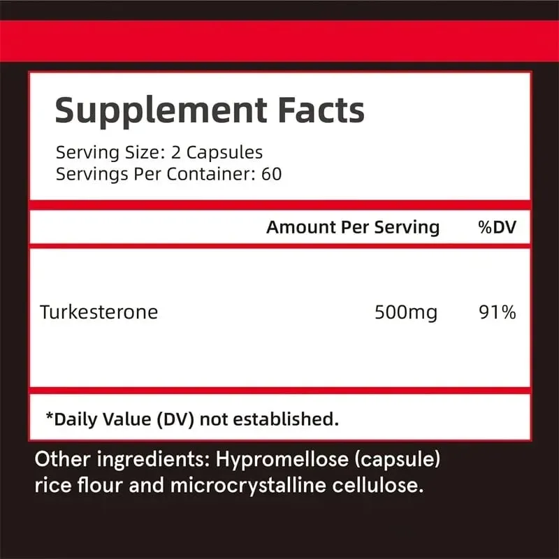 Turkesterone for Muscle Growth Improved Endurance Stress and Mood Relief and Overall Health