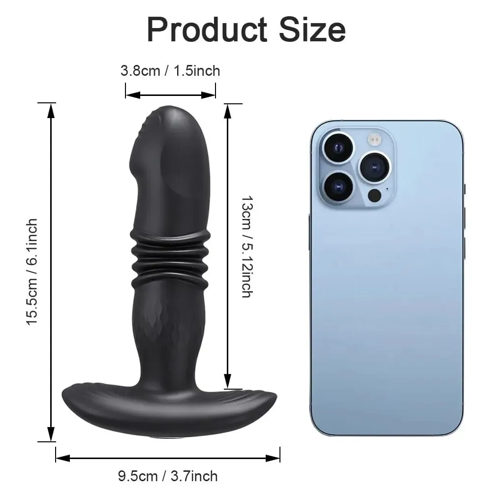 Telescopic Vibrating Butt Plug Anal APP Vibrator Wireless Remote Sex Toys for Women Ass Anal Dildo Prostate Massager Buttplug