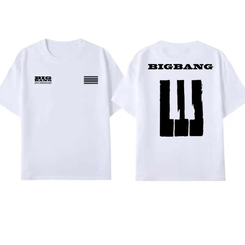 Bigbang Konzert-T-Shirt zum 20-jährigen Jubiläum, G-Dragon-Fans, kurzärmelig, Unisex, Damen, atmungsaktiv, schweißabsorbierend, T-Shirt, Herren-Kapuzenpullover — image 3