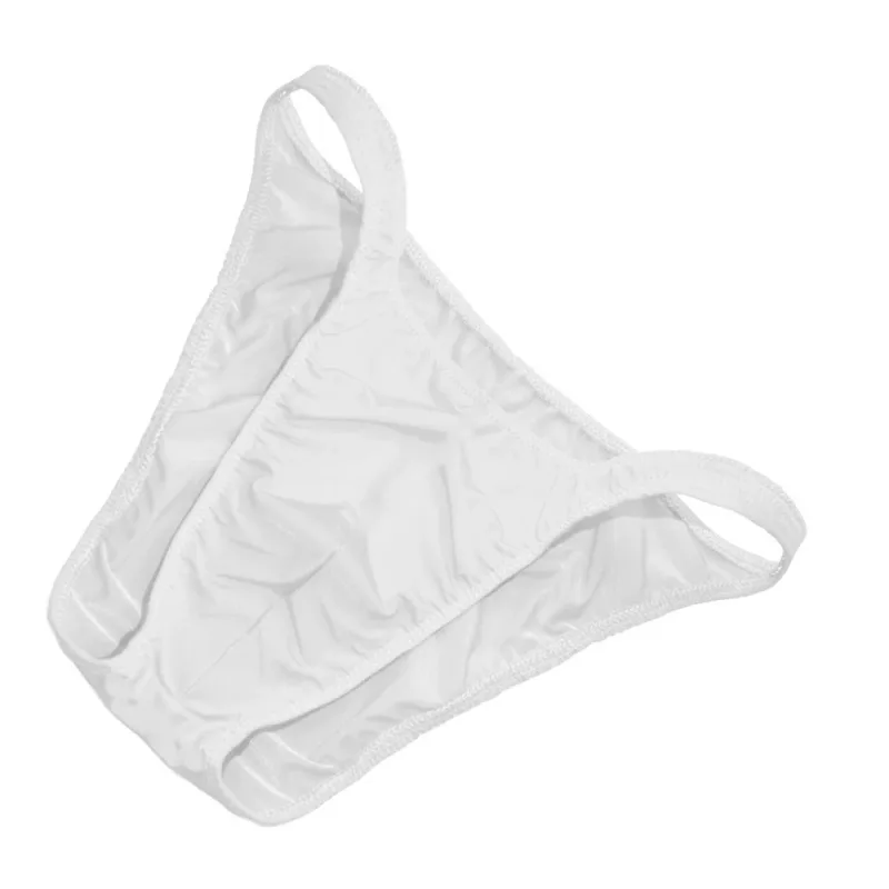 Ice Silk U Pouch Men Underwear Low Waist Bulge Briefs Male Seamless Bikini Slips Hombre Breathable Exotic Lingerie — image 3
