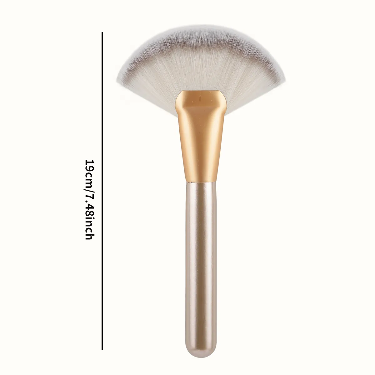 1 Buah Kuas Makeup Kipas Besar Bedak Wajah Foundation Perona Pipi Concealer Kuas Kabuki Alat Kosmetik Pincel Maquiagem