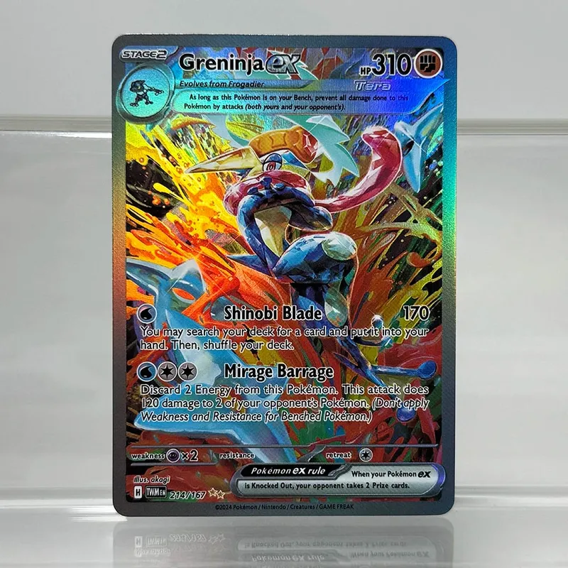 Foil PKM Single Cards Pikachu Charizard EX Bubble Mew Game Rare Collection Κάρτες PTCG Rainbow Proxy — image 3