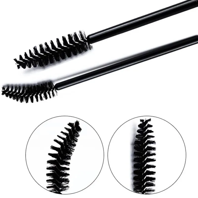 500/1000pcs Eyelash Brush Applicator Wholesale Lash Mascara Wands Brushes For Eyelash Extension Eyebrow Spoolies Beauty Tools — image 3