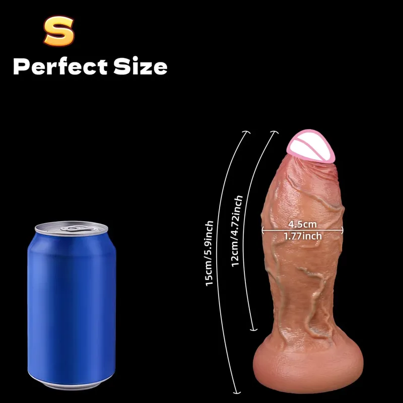 XXL Spuer Μεγαλύτερο Ρεαλιστικό Dildos Χοντρό πέος Παχύ πέους Dildo Παχύ Παιχνίδι Αυνανισμού 18+