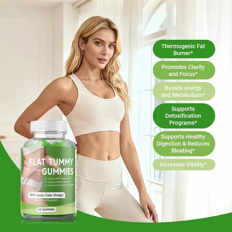 Metabolism Support Gummies - Διαχείριση βάρους Καύση λίπους Ενίσχυση του μεταβολισμού Υποστηρίζει ένα υγιές νευρικό σύστημα - 60 ούλα