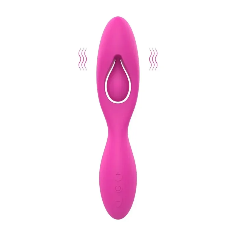 Liquid Silicone Vibrator Powerful Dual 10 Vibration G-Spot Female Dildo Vagina Clitoris Couple Bendable Wearable Couple Sex Toys — image 7