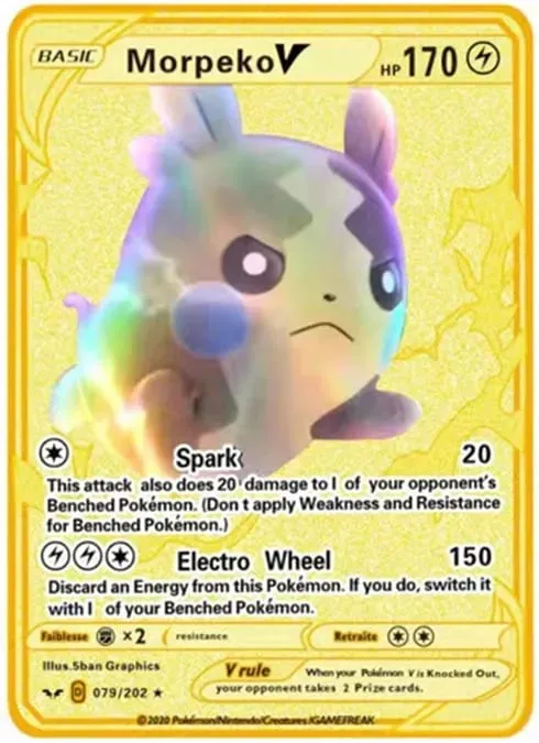 Αγγλική έκδοση Pokemon Metal Card Anime Figure Pikachu Charizard Mewtwo Battle Trading Game Collection Cards Model Toy Gifts — image 23