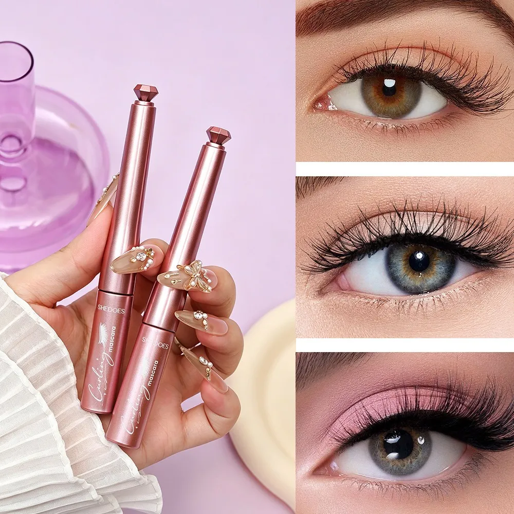 Black Mascara Volumizing & Curling Long-Lasting & Naturally Lengthening Quick-Drying and Clump-Resistant-Ideal for Daily Makeup