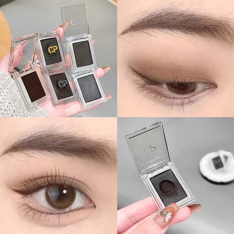 Single Eyeshadow & Eyeliner Cream High Pigment Reddish Brown Tint Eyeliner Eyeliner μακράς διαρκείας Αδιάβροχο Shimmer Eyeshadow Μακιγιάζ ματιών