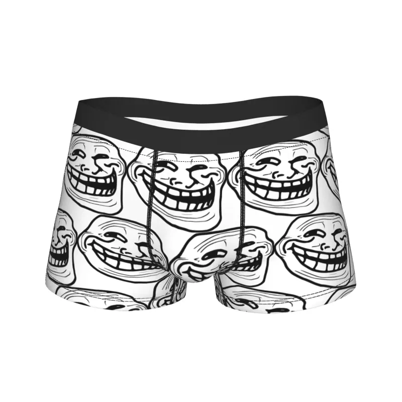 Rage Comic Trollfac Trunk Funny Anime Pouch Underwear Hot Sale Pattern Boxer Brief Comfortable Men Underpants Plus Size — image 15