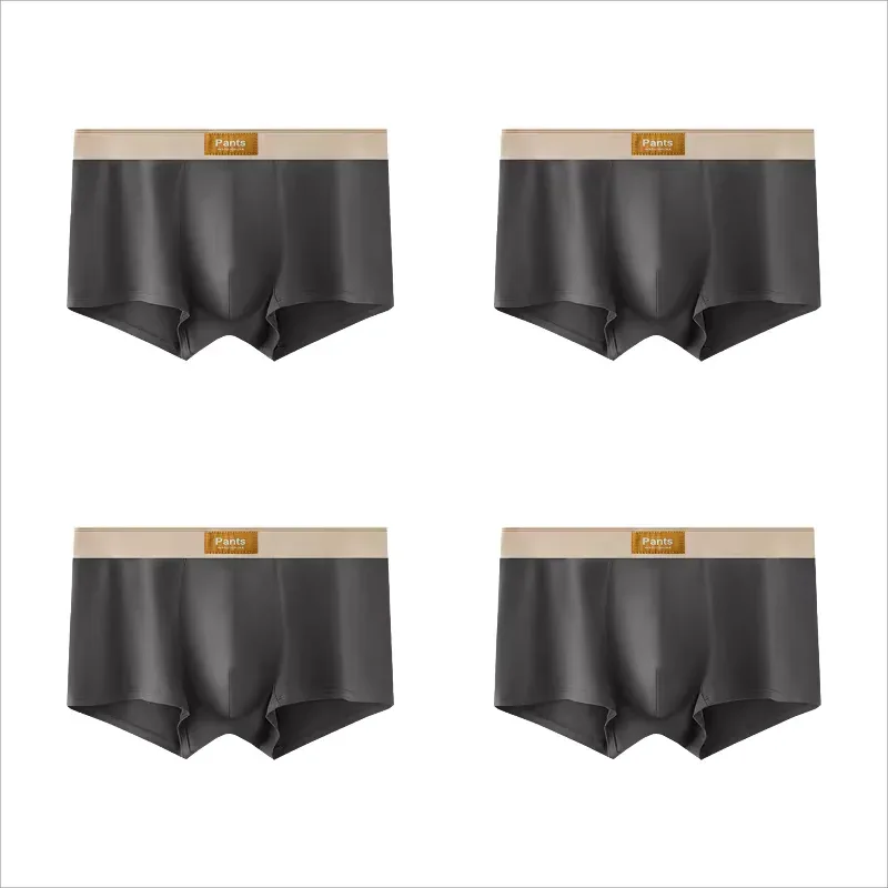 Intimo da uomo Boxer in cotone Pantaloncini Hombre Mutandine Uomo Mutande traspiranti Sport sexy Comfort Boxer maschili Taglia grande L-7XL — image 31