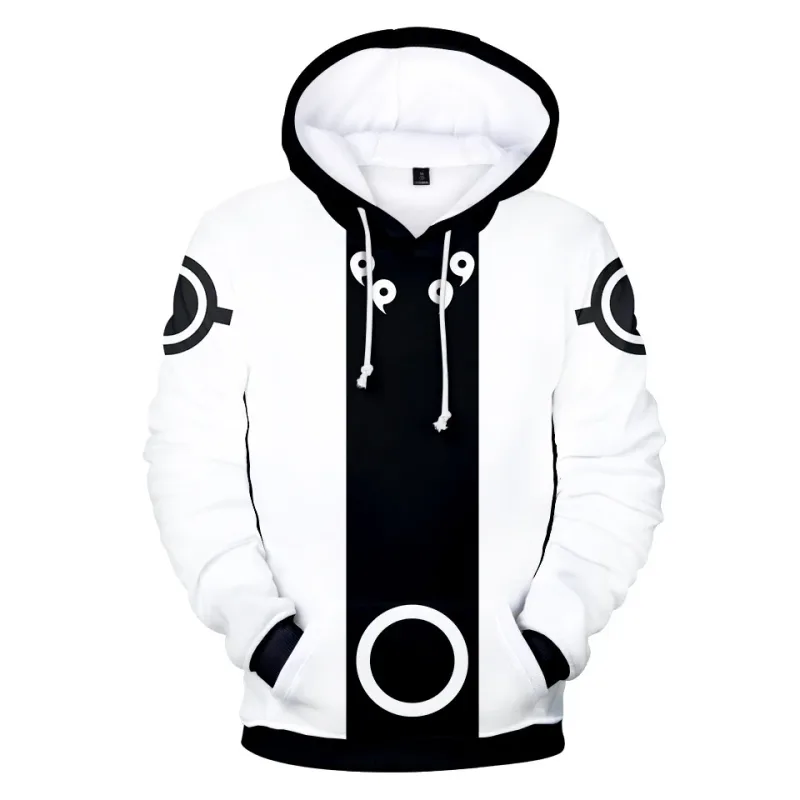 Bandai Naruto 3D Anime Sweat à capuche – Streetwear pour homme Cosplay Harajuku et style Y2K – Tendance et confortable — image 12