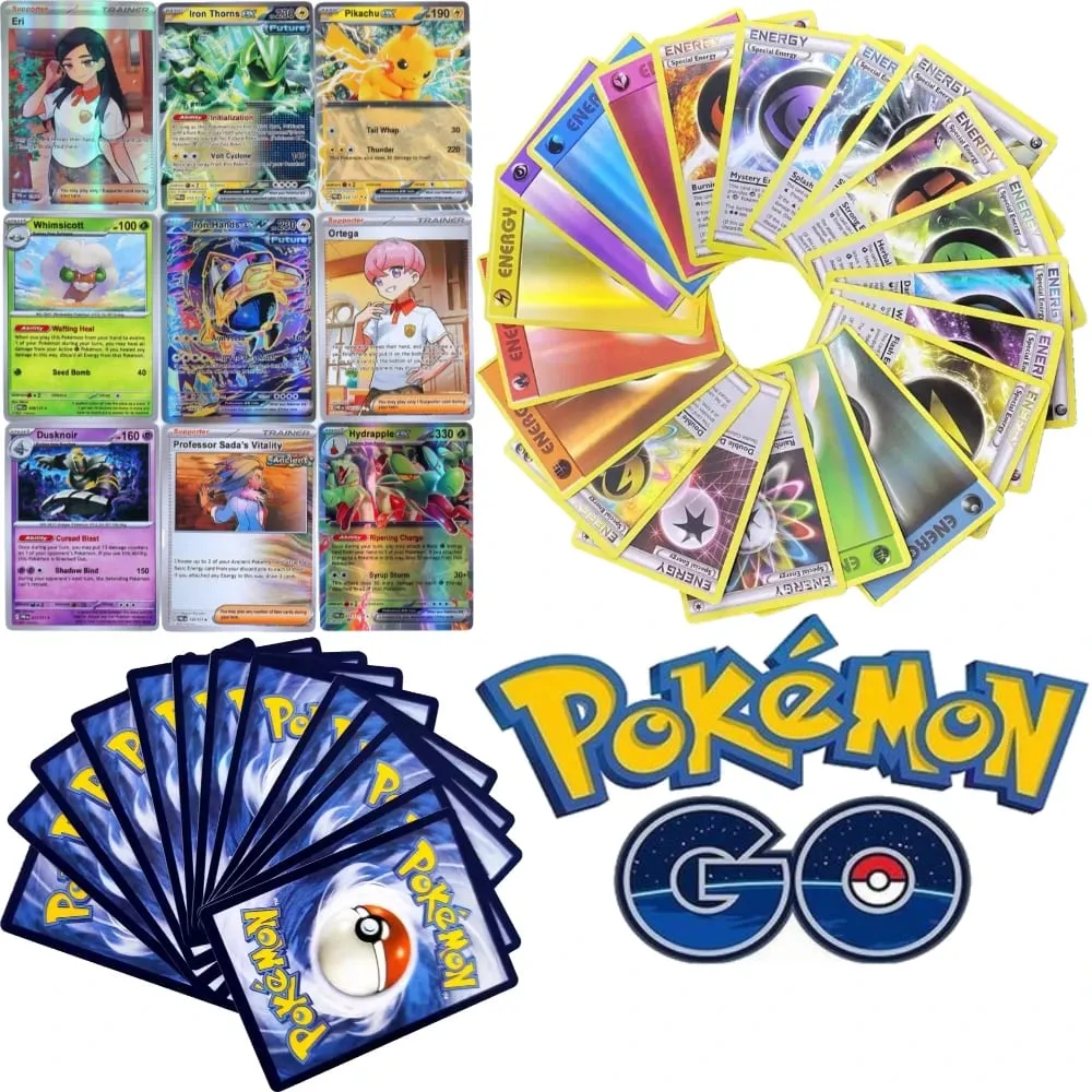 10 πακέτα καρτών Pokémon Bright Stars 151 Prismatic Evolutions PALDEAN FATES English Reinforcement Battle Δώρο κάρτα συναλλαγής