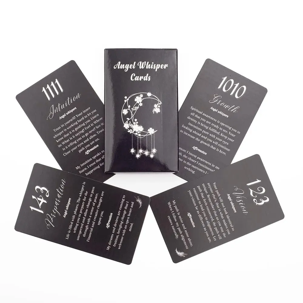 26 Cards Angel Whisper Cards Tarot Αγγλική Έκδοση Επιτραπέζιο Παιχνίδι Divination Oracle Deck Card Game 10,3*6cm — image 3