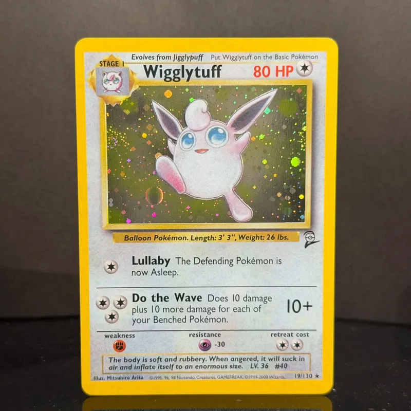 Pocket 2000 Base Set 2 OG Nostalgia Συλλεκτικό Hitmonchan Scyther Clefable Pidgeot Mewtwo Traditional Holo Proxy — image 24