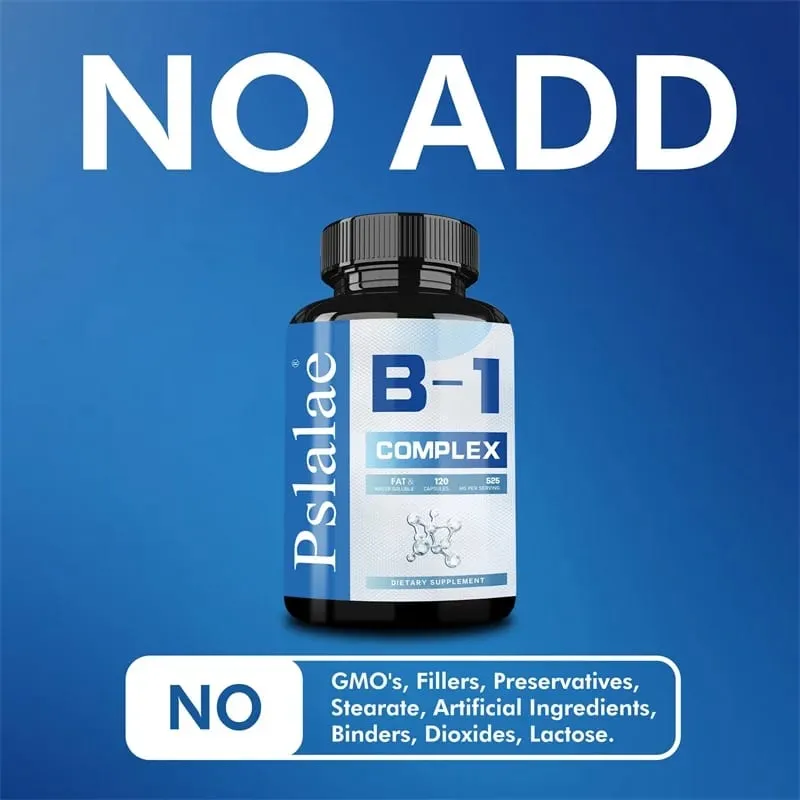Vitamin B1 Complex - Improves Energy Levels Boosts Metabolism and Supports Nervous System Health — image 7
