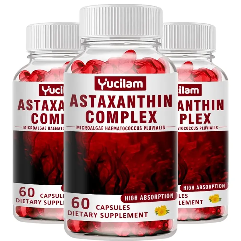Astaxanthin Supplements 24mg - Support Skin Antioxidant & Eye Normal Joint & Immune System Health