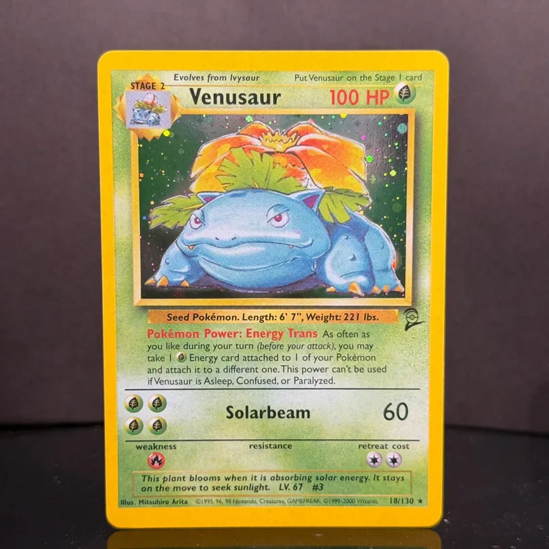 Pocket 2000 Base Set 2 OG Nostalgia Συλλεκτικό Hitmonchan Scyther Clefable Pidgeot Mewtwo Traditional Holo Proxy — image 22