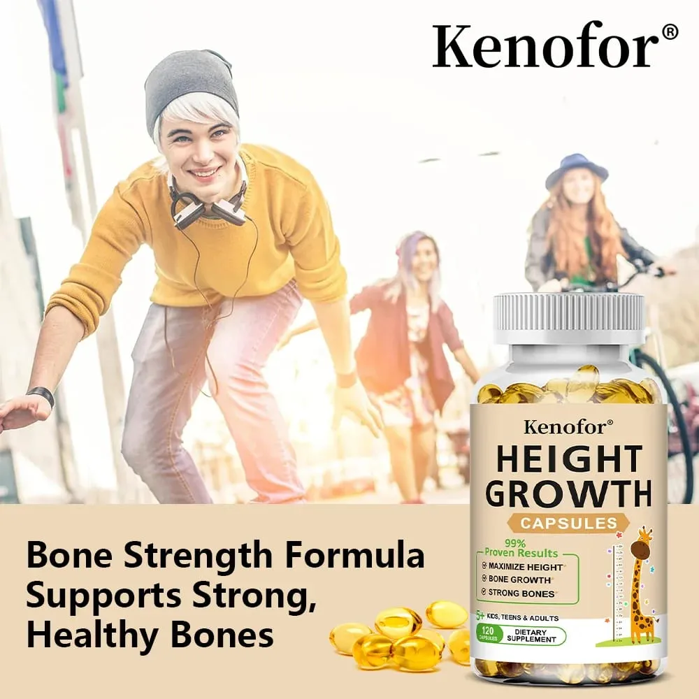 Height Growth Supplements - Supports Bone and Joint Health Natural Height Growth Promotes Absorption and Boosts Immunity — image 6