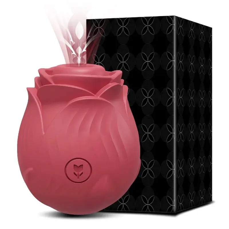 Rose-Sucking Vibrator for Women Clit Clitor Stimulator G Spot Thrusting Dildo Vibrating Female Masturbator Massage Adult Sex Toy — image 13