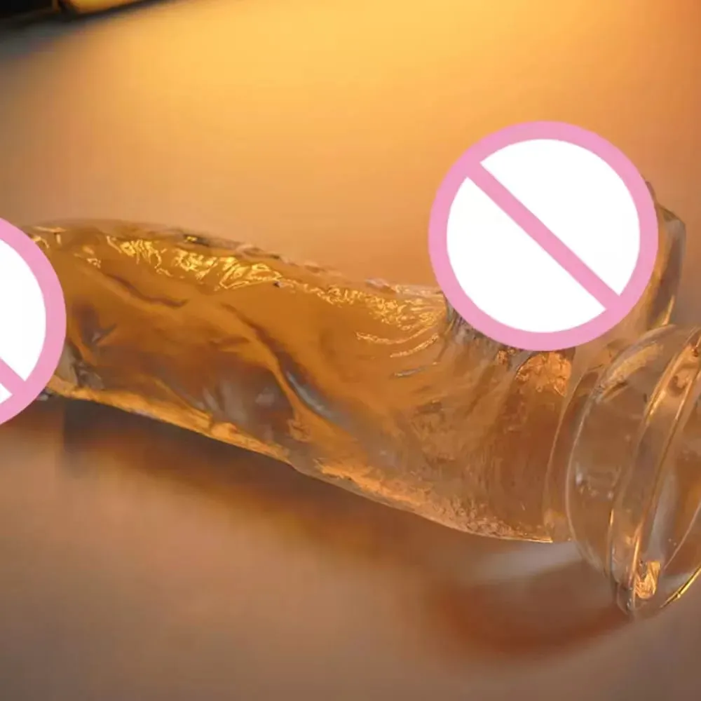 3 Sizes Realistic Jelly Dildo with Suction Cup Big Dick Female Masturbator Clitoral Stimulator Lesbian Sex Toys for Women