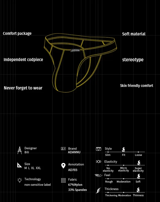 Ultra Thin Sheer Briefs Men Underwear Cooling Knickers Low Rise Bulge Pouch Underpants Soft Mesh Panties Male Thong Pants