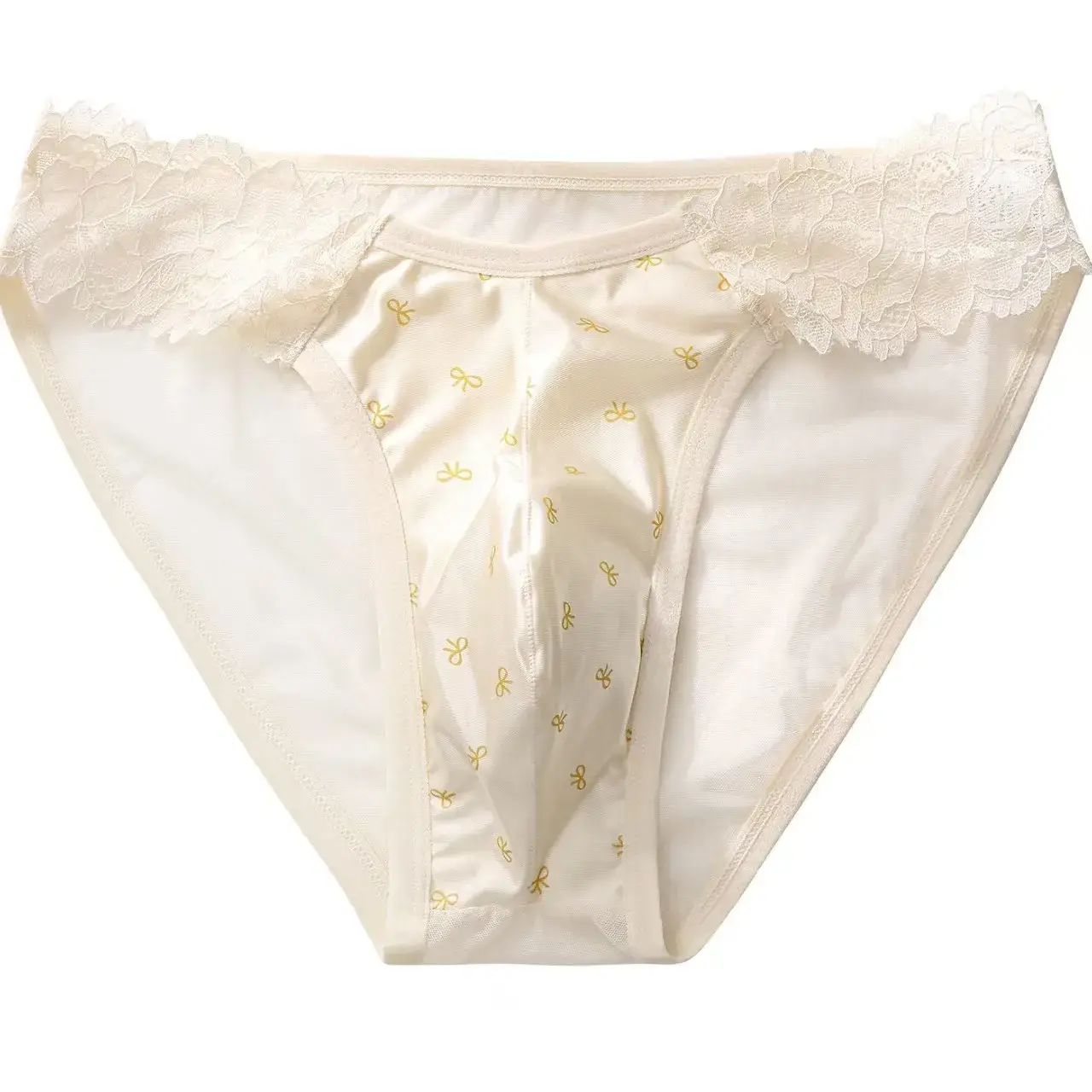 4PCSSexy Herren Nahtlose Höschen Eis Ultra Dünne Sport Fitness Ausbuchtung Beutel Slips Männliche Höschen Niedrige Taille 3256812833245883 — image 2