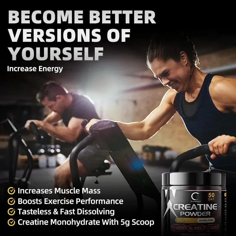 Pre Workout Creatine Powder for Men & Women - Cognitive & Exercise Performance Support - NSF Certified for Sport- 150 Grams