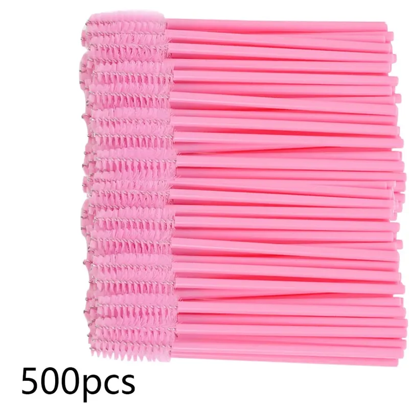 500/1000pcs Eyelash Brush Applicator Wholesale Lash Mascara Wands Brushes For Eyelash Extension Eyebrow Spoolies Beauty Tools — image 12