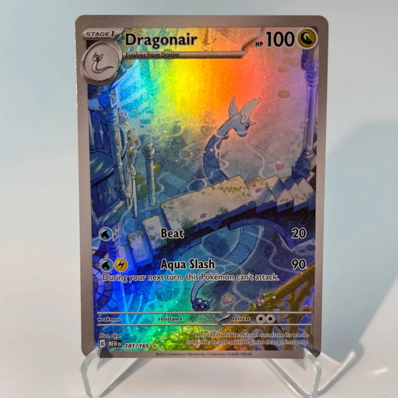 כרטיסי פוקימון 151 PKM PTCG3-D Bulbasaur Squirt Rainbow Gengar לשעבר Holographic Ex GX Rare Collection מתנות צעצועי קרב לתחביבים