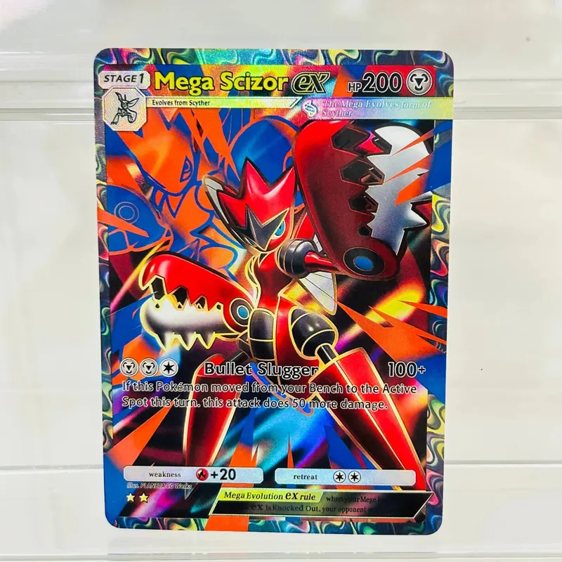 Mimikyu πρώην αγγλική έκδοση Συλλεκτική υφή DIY Foil Texture Nice Condition Premium Anime Collection Cards
