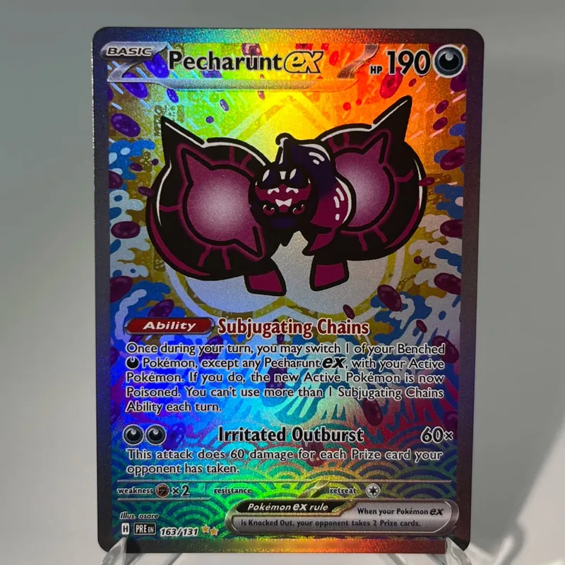 Prismatic Evolutions PKM Cards PTCG5-A GX Rainbow Umbreon Sylveon Leafeon ex Rare Collection Battle Toys Δώρα για χόμπι — image 26