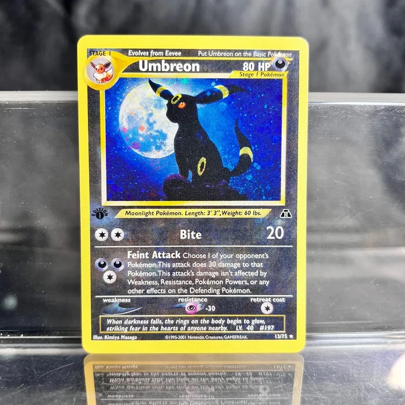כרטיסי PKM הולוגרפיים בודדים Charizard EX Pikachu מהדורה 1 Neo Mewtwo PTCG כרטיסי פרוקסי אוסף כרטיסי קרב מתנות צעצועים — image 22