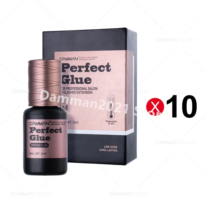 Damman Eyelash Adhesive Professional Lash Glue for Eyelash Extension Fast Drying Lashes Extension Glue Flase Eyelash Supplies — image 10