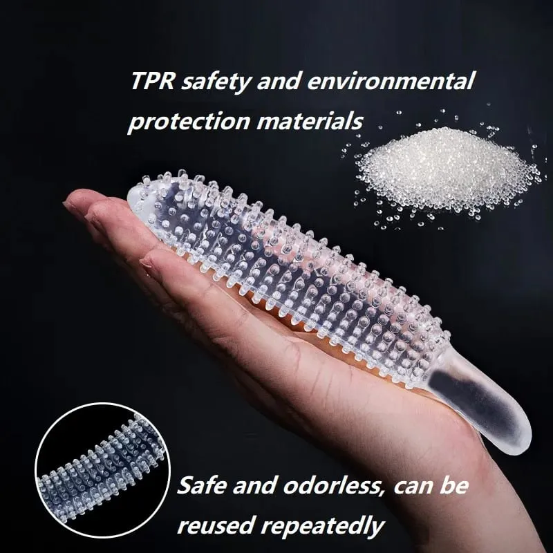 Fairy Stick Malaking Granule mace Malambot na malinaw na Penis Anal Plug Butt Plug Sex Toys Para sa Lalaki Babae Mag-asawa Vaginal At Anal Stimulation — image 3