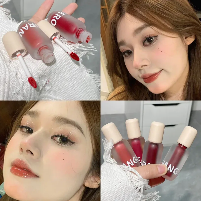 Matte Frosted Lip Gloss Long-Wear Non-Sticky Liquid Lipstick Ενυδατικό χρωματισμένο Lip Tint Καθημερινό Καλλυντικό Μακιγιάζ — image 6