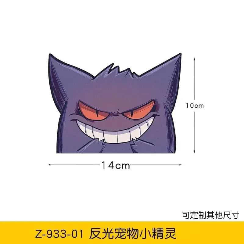 20 Phong Cách Pokemon Xe Ô Tô Anime Hình Pikachu Gengar Eevee Charmander Hoạt Hình Dễ Thương Búp Bê Sáng Tạo Miếng Dán Quà Tặng Sinh Nhật