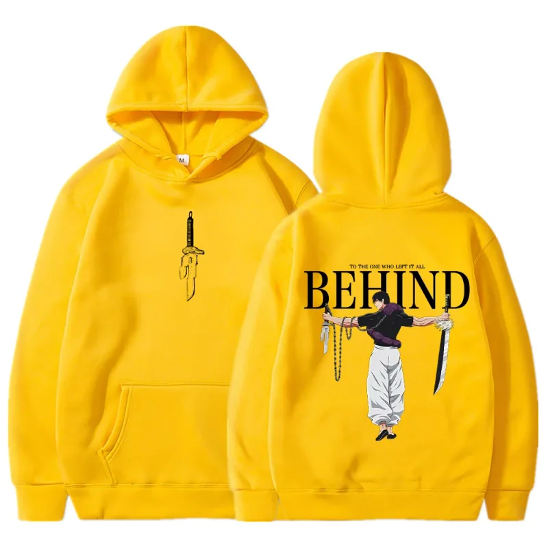Jujutsu Kaisen Anime Hoodies Men Women Fushiguro Toji Manga Hooded Pullover Gothic Sweatshirts Hip Hop Streetwear Men's Clothing — image 11