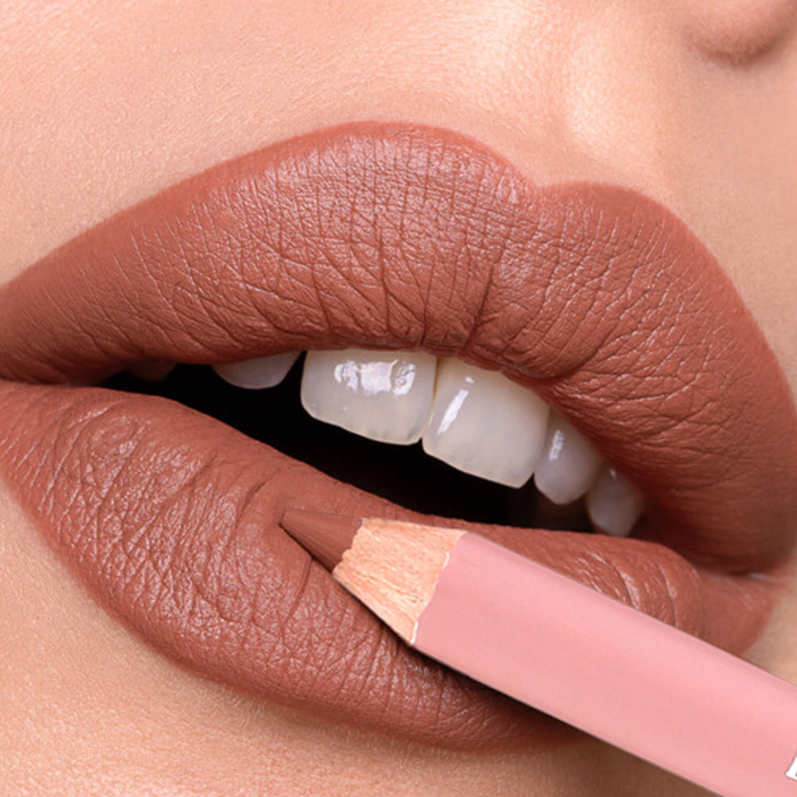 12 Màu Matte Lipliner Pencil Chống Nước Plumping Bám Bẩn Son Môi Tự Nhiên Màu Hồng Hồng Kẻ Viền Môi Pro Viền Môi Viền Trang Điểm — image 15
