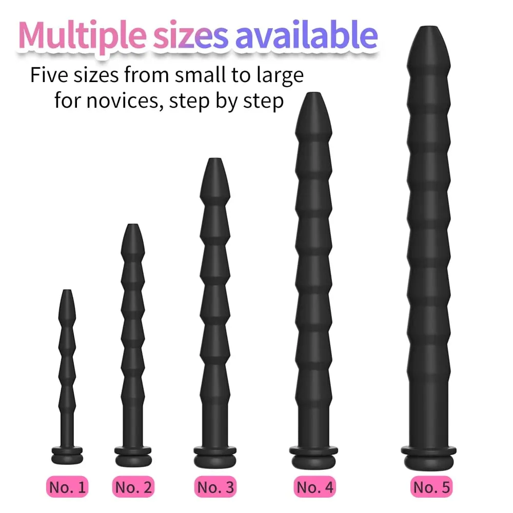 Urethra Stimulator Sounding Urethral Rod Toy Silicone Dilation Male Penis Insert Stick Masturbation Sex Toys For Men Adult Goods