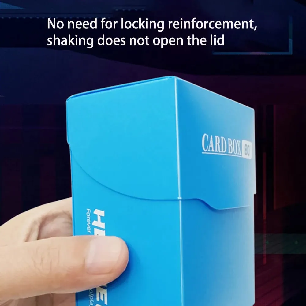80+Card Deck Box PP Υλικό Φορητή Θήκη πολλών χρωμάτων καρτών TCG για MTG/YGO/TCG Gathering PP Storage — image 5