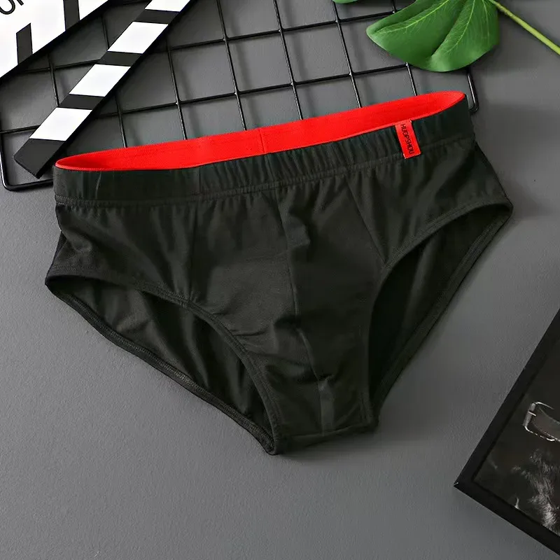 Men's ice briefs briefs Men's sensible pouch sports wicking sweat breathable mid-waist shorts 3256812597668229